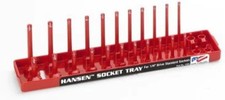 Hansen Global 1401 14 Dr. Sae Socket Organizer Red Usa Hansen Global 1401 14 Dr. Sae Socket Organizer Red Usa