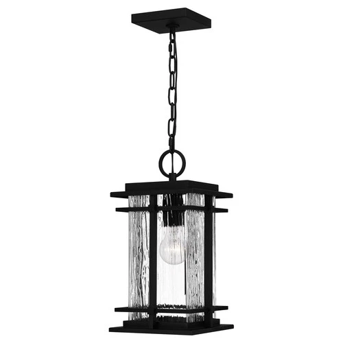 McAlister 1-Light Outdoor Wall Mount in Earth Black - Picture 1 of 6