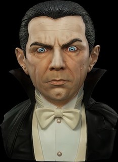Bela Lugosi Dracula Bust Sideshow and Black Heart Enterprises