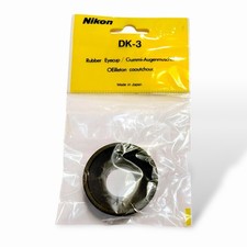 NIKON DK-3 RUBBER CAMERA EYECUP FOR FA FE2 FM2 FE FM CAMERAS NEW 