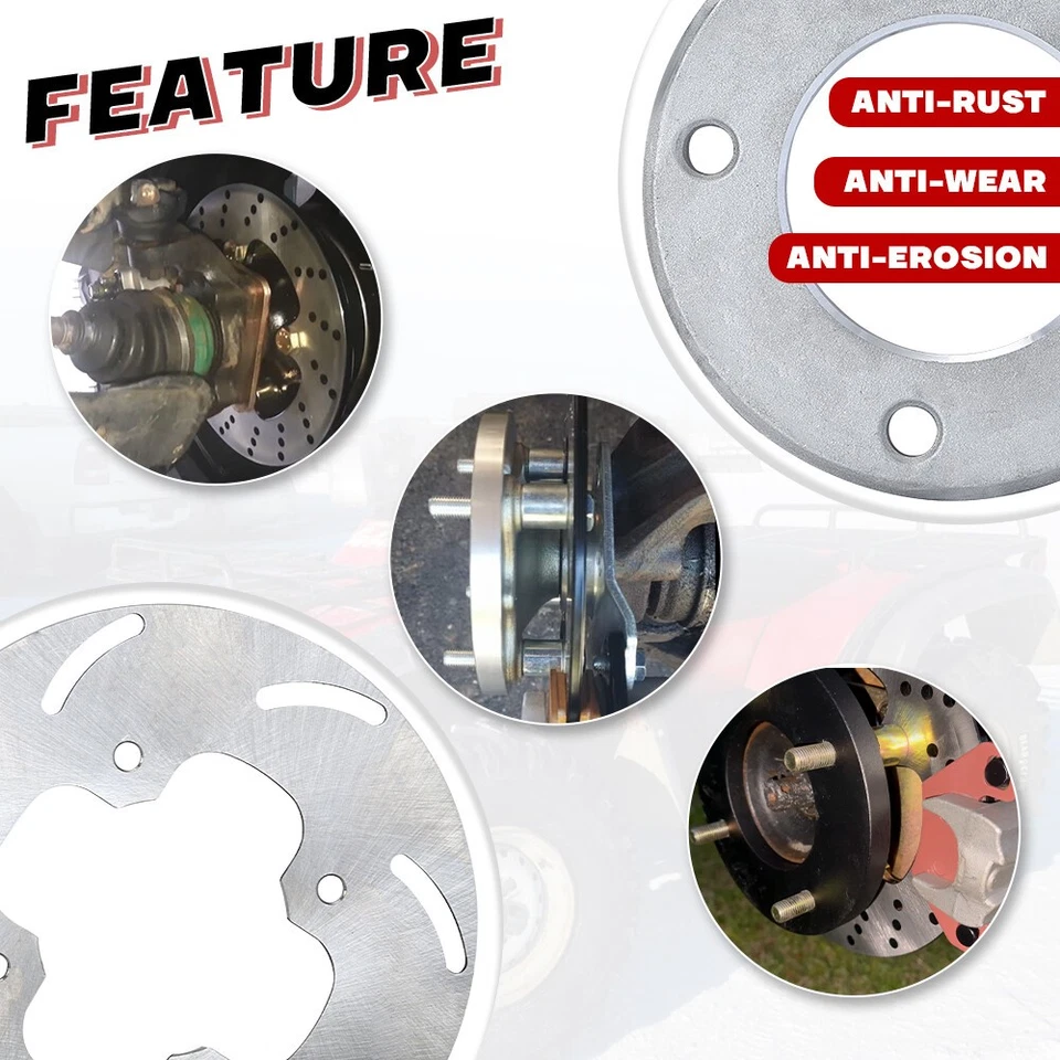 Disc Brake Conversion Kit Front Fit For Honda Foreman 450 TRX450 FE/FM/ES/S ALL - Image 3 of 4