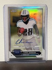 2023 Topps Composite - Topps Chrome Autographs Chris Johnson #TCA-CJ Refracto...