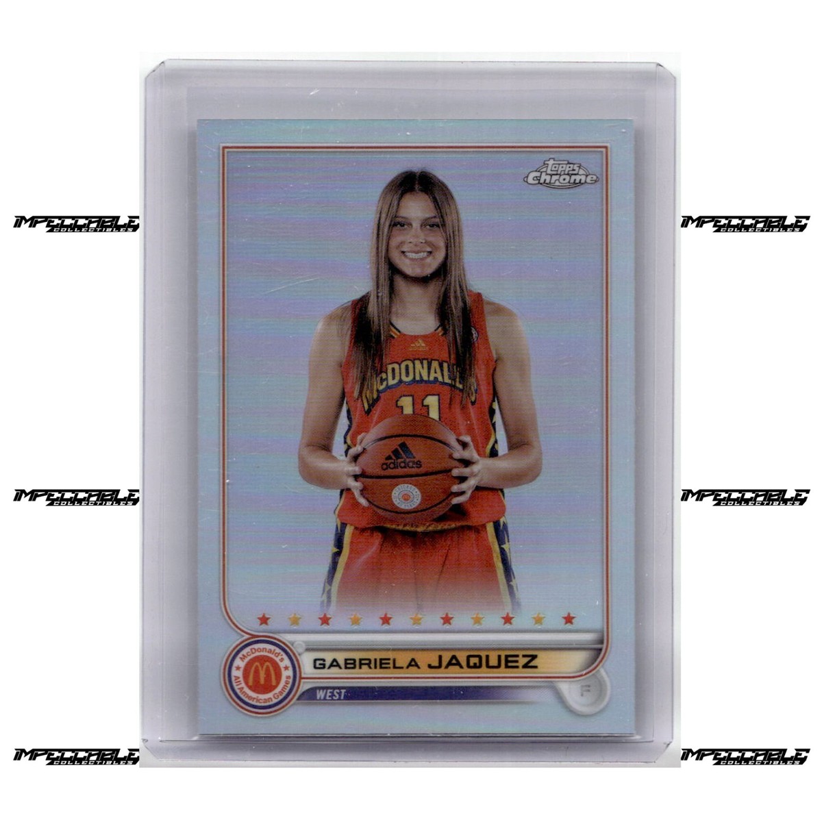 2022 Topps Chrome McDonald's A/A - #92 Gabriela Jaquez Rookie