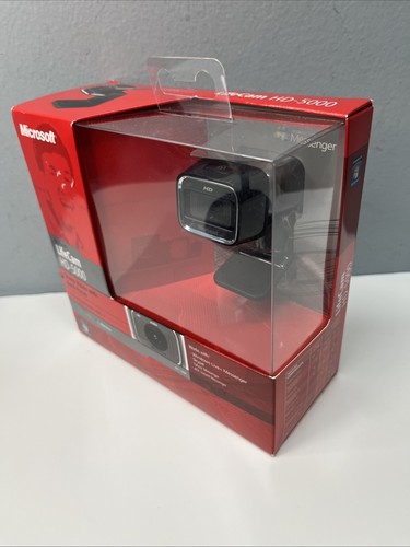 Microsoft Lifecam HD-5000 Webcam Camera 1415 Auto Focus Video New Sealed Pkg - 第 8/8 張圖片