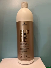 Schwarzkopf Blondme Premium Developer 7Volume 2% 33.8oz New Package Authentic