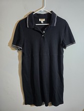 Talbots Women's Black Polo Dress Size Large