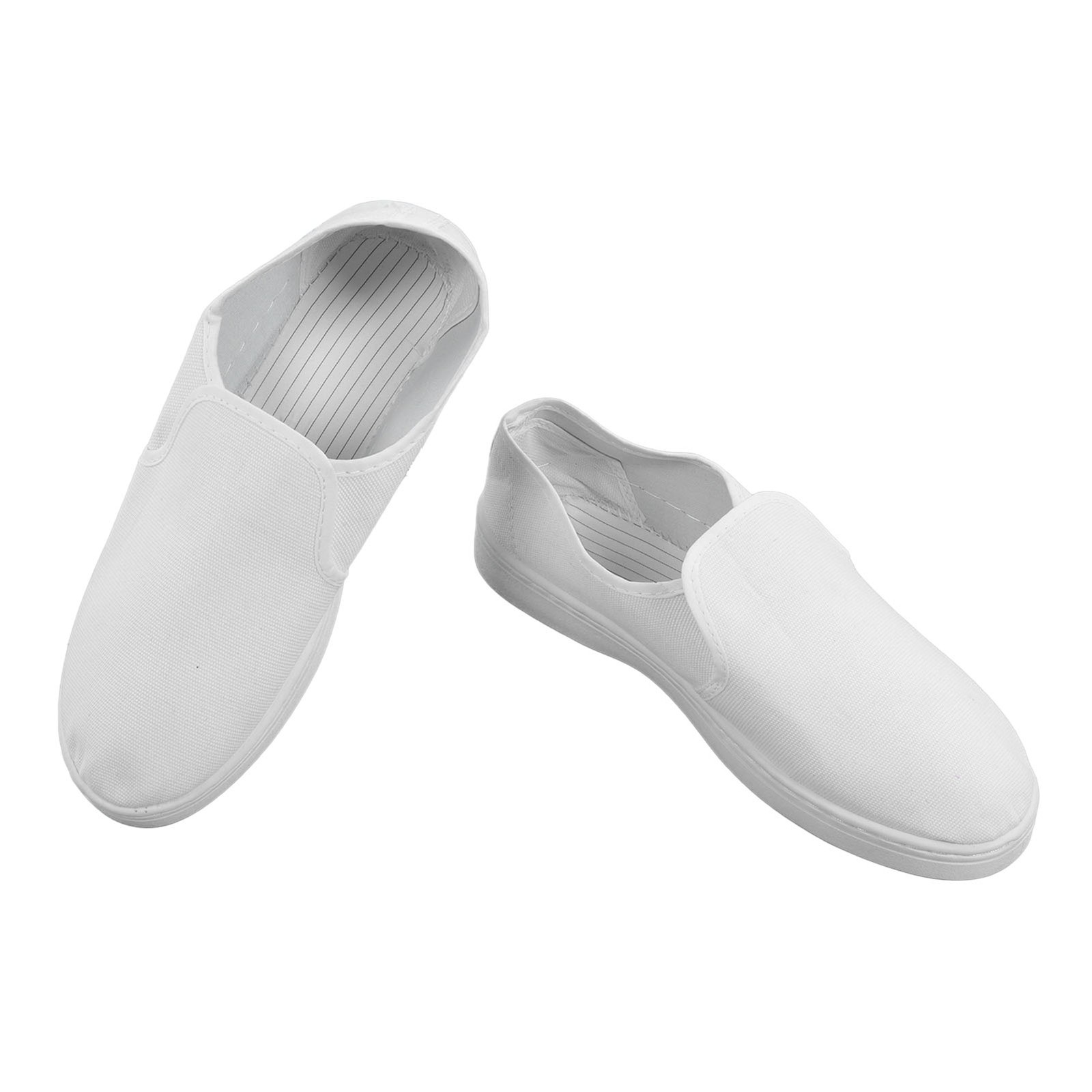 2 Pairs Static Proof Shoes Comfortable For Electronics Factory PVC