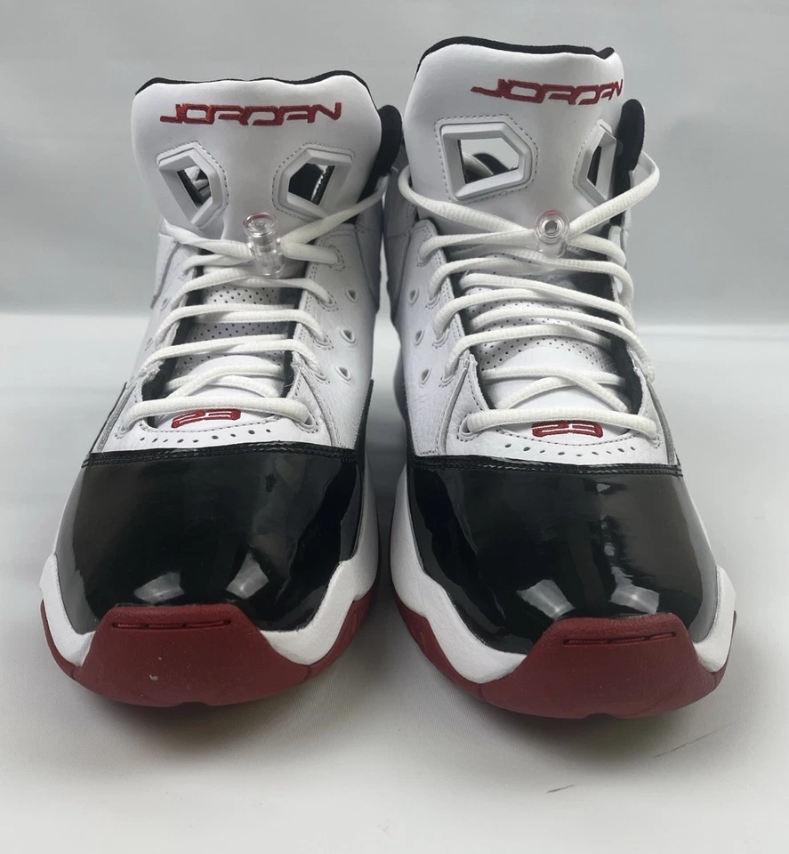 Nike Air Jordan B'Loyal Chicago White Varsity Red Black 315317-160 Men's Size 12 - Image 3 of 4
