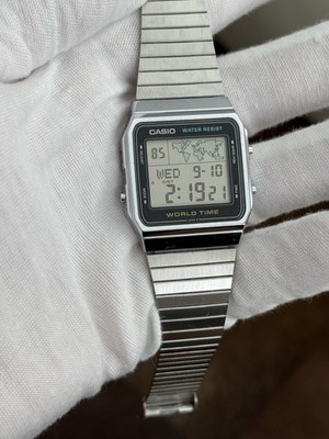 Rare Vintage Casio World Time A300U Men's Digital Watch Module 643