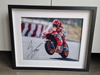 Marc Marquez Signed Large Framed Moto Gp Presentation, Bikes COA