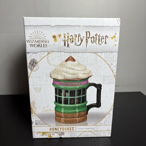 Wizarding World of Harry Potter HONEYDUKES Ceramic Lidded Mug/Beer Stein in Box - Picture 1 of 13