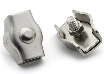 Wire Rope Clips Stainless Steel Cable Clamp Simplex Single Bolt