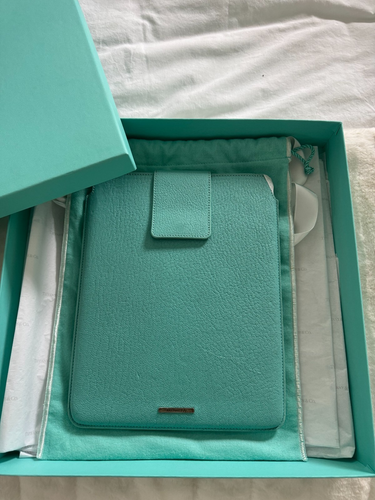 Étui en cuir pour iPad Tiffany & Co. - Bleu Tiffany
