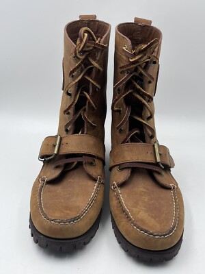 RALPH LAUREN Authentic Dry Goods Polo Country Ranger Boots Women's