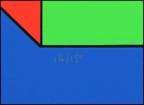 Victor Vasarely Rare Color Silkscreen Large XICO Signed Modern Illusion Artwork - Picture 6 of 6