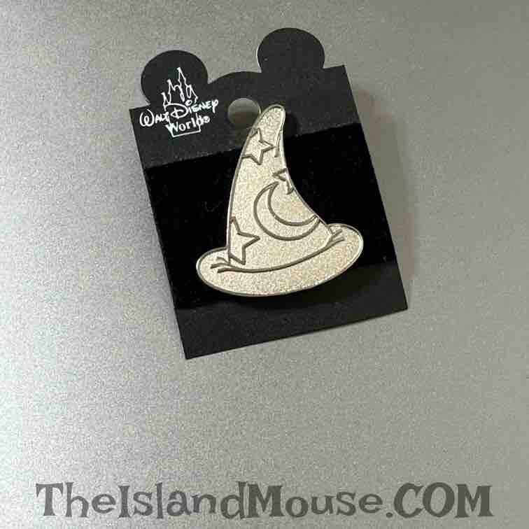 Disney Mickey Sorcerer's Hat Pewter Silver Pin (NO:3616)