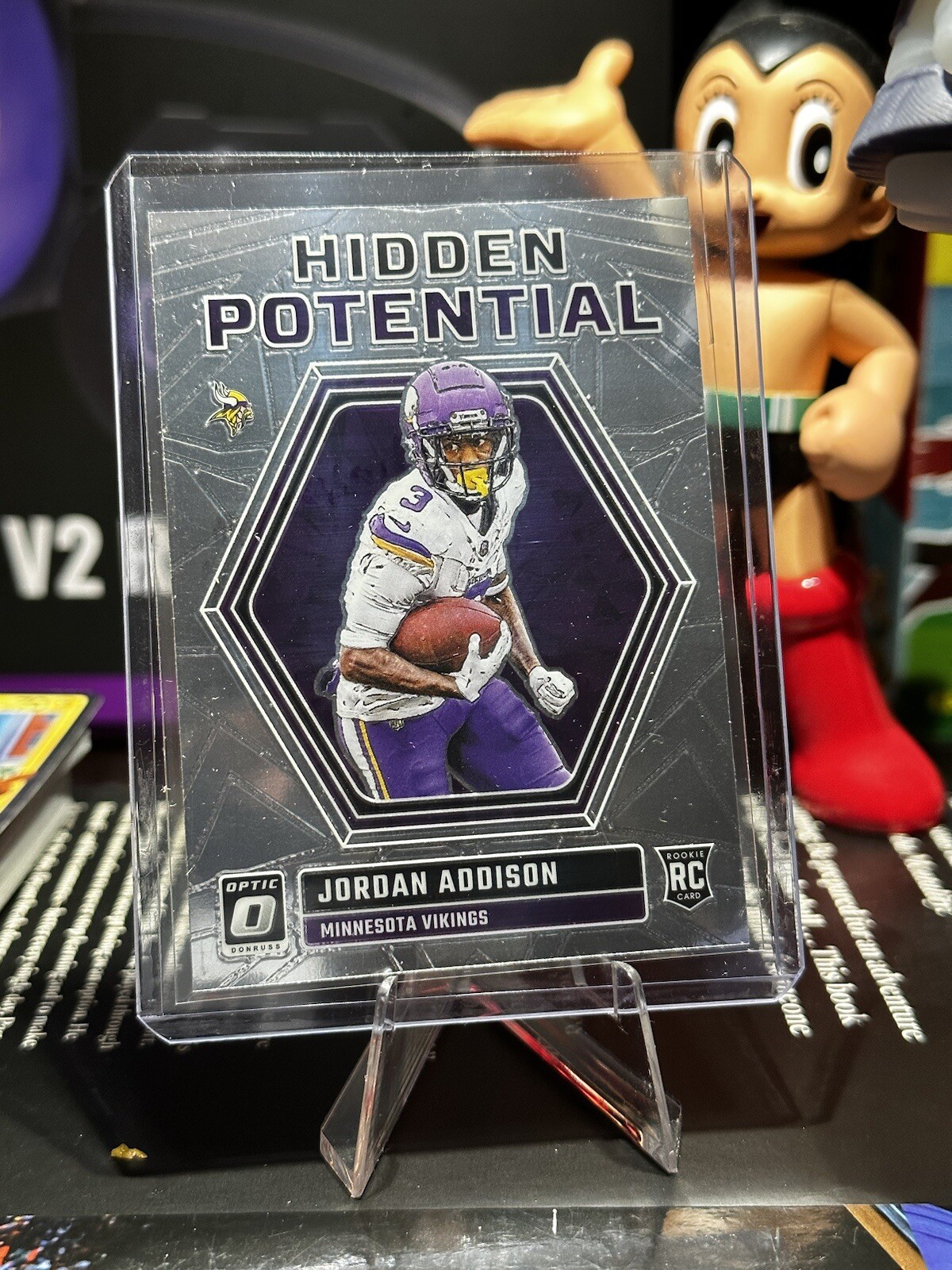 2023 Panini Donruss Optic - Hidden Potential #HP-JA Jordan Addison (RC)