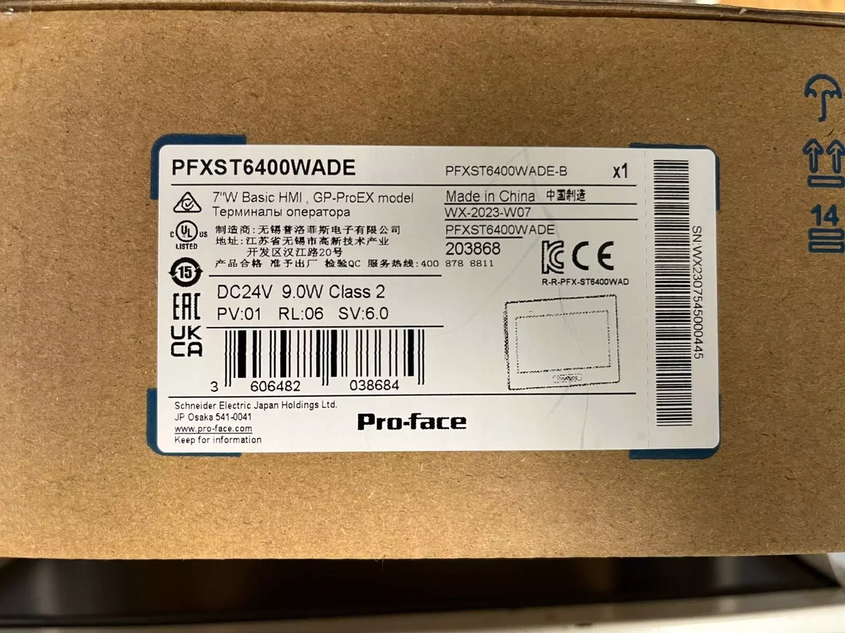 Proface PFXST6400WADE Touch Screen Pro-Face New In Box Expedited