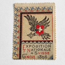Timbre Vignette Suisse Exposit…