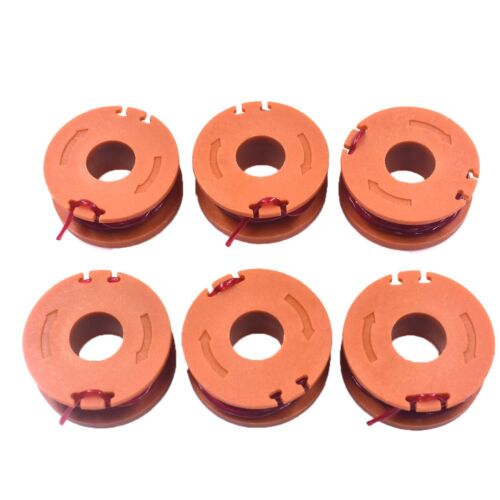 6-Pack Worx Trimmer Line 10ft for WA0010 WG150 WG151 WG152 String Spool