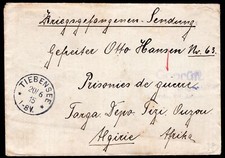 Deutsche Kolonien Ostafrika, 1915, Brief