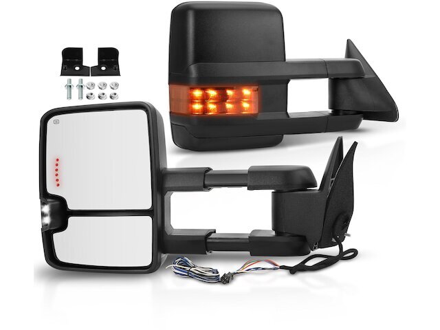 Autopart Premium Mirror Set fits GMC C1500 Suburban 1992-1999 24KRYS