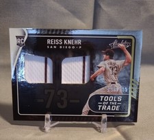 2022 Absolute Tools of the Trade 2 Swatch/pinstripe /199 Reiss Knehr Rookie RC