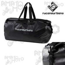 BORSONE DA VIAGGIO PER MOTO TUCANO URBANO SUB50 NERO TRACOLLA REGOLABILE 50LT