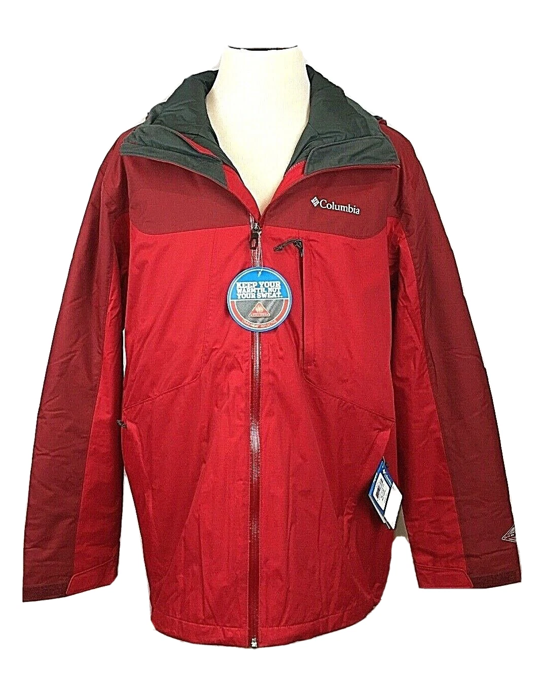 Columbia Sportswear Men's Big Whirlibird Interchange Jacket Size 1X NEW 2 In One
Opens in a new wind