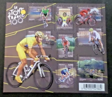 France 2013 Cycling Tour De France 100th Edition Sheet F4755 New, MNH