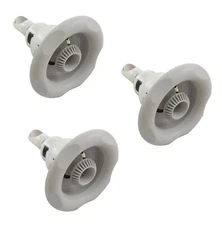 Hot Tub Basics | Spa Jet Inserts 5" Face Gray Nozzle Power Storm 212-7639 4PK