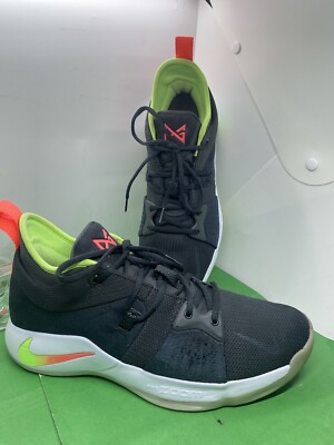 nike pg 2 anthracite hot punch