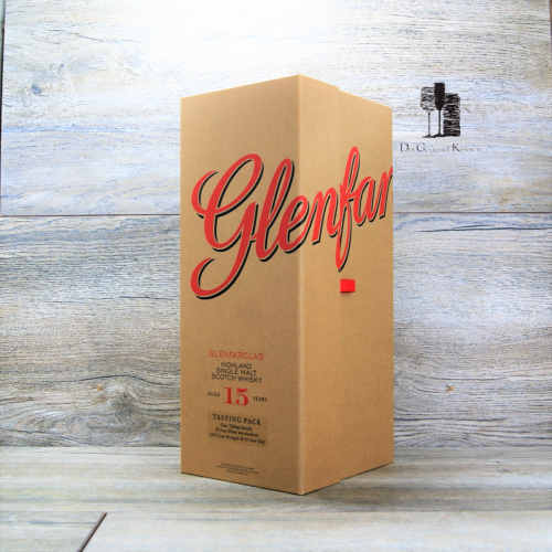 Glenfarclas 15 Jahre Tasting Pack mit 2x Miniaturen (105 & 25years),0,8l, 43-60% - Bild 1 von 3