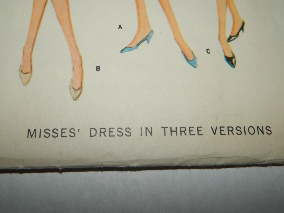 Vestido McCall's Funda Pixie Costura Patrón Damas Corte 16 De Colección Años 60 Tres Secciones Foto 2 de 4