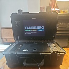 Tandberg Tactical II tragbares Videokommunikationssystem.