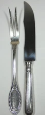 Buccellati Impero or Empire Sterling Silver Carving Set