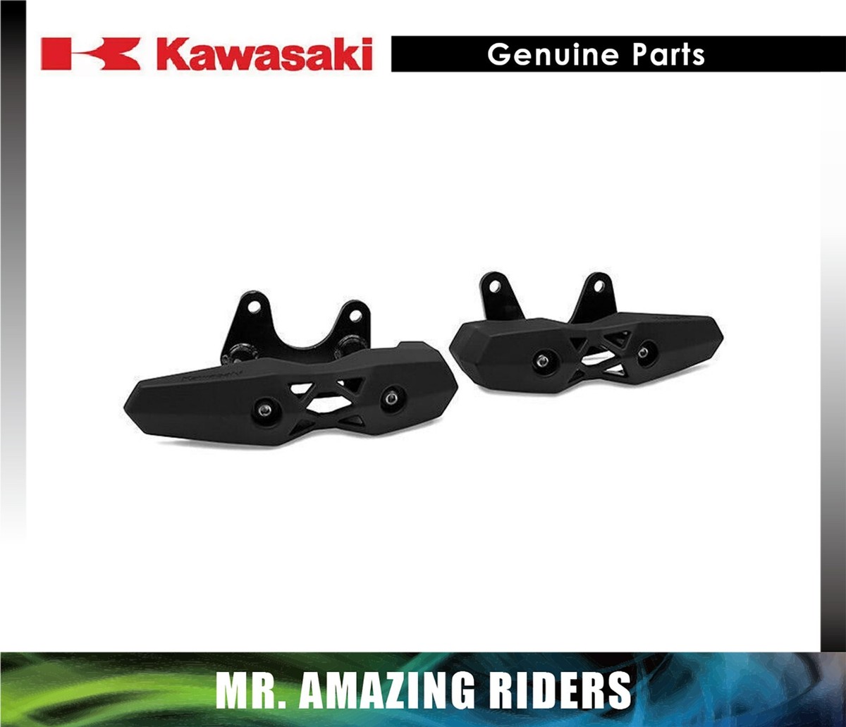 KAWASAKI GENUINE OEM 2015 - 2022 FRAME SLIDER SET VERSYS 650 LT