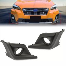 For 2018 2019 2020 Subaru Crosstrek Xuv Pair Fog Light Lamp Cover Bezel Whole For 2018 2019 2020 Subaru Crosstrek Xuv Pair Fog Light Lamp Cover Bezel Whole