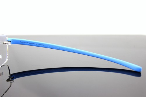 RARE Genuine TAG HEUER Reflex 3 Pure Blue Azur EyeGlasses Frame TH 3942 010 6015 - Picture 5 of 6