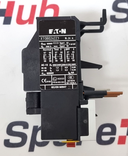 EATON XTOB024CC1 Thermal Overload Relay (2Pcs in lot) - Picture 4 of 11