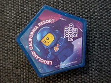 Legoland Rare Space Baby Scratch And Sniff Pop Badge 2023