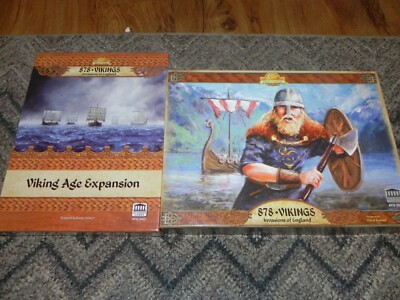 Academy Games 878 Vikings Invasion of England with Viking Age Expansion