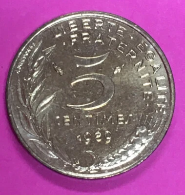 5 Centimes Marianne - 1989 GADOURY N°175 - NEUVE SORTIE DE ROULEAU - Photo 1/4