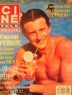 CINE REVUE / VINCENT PERROT-CHRISTOPHE LAMBERT-KIRK CAMERON-TOP MODELS / 07 89