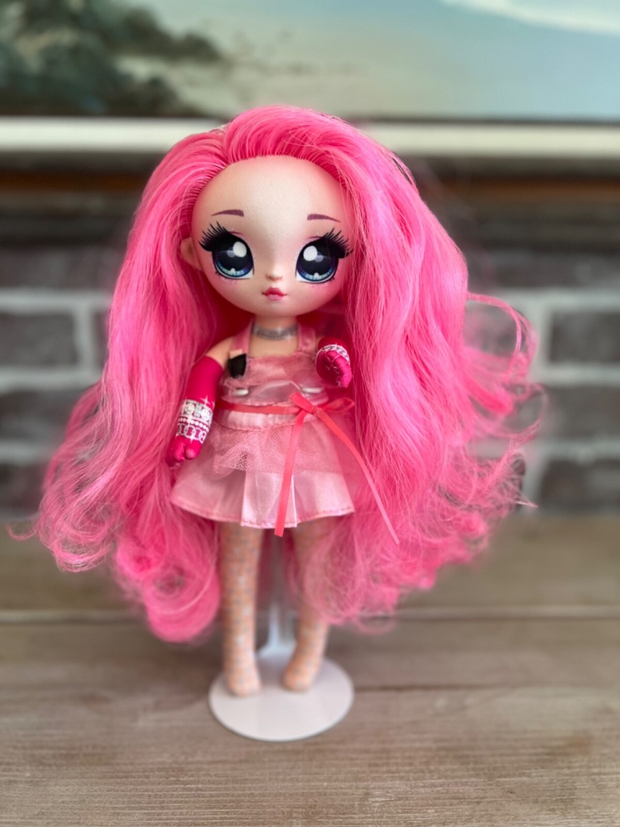 2020 MGA NA NA NA SURPRISE DOLL,PINK HAIR, CLOTHES SHOES