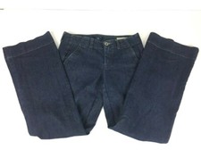 Tommy Hilfiger American Splendor Mid Rise Trouser Jeans Size 4 Flare Dark Denim