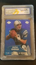 1999 Collector's Edge Odyssey Previews #PM Peyton Manning 3Q WCG GEM MINT 10