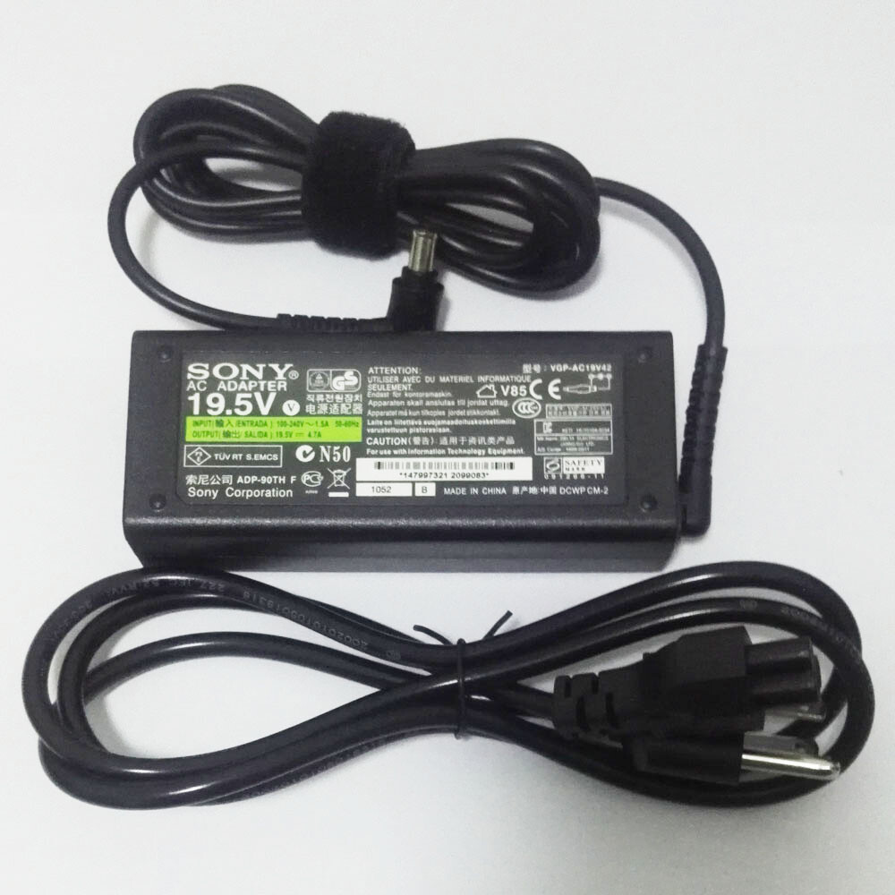 Genuine OEM Power Supply Cord For Sony Vaio pcg-7r2l pcg-7x1l VGP