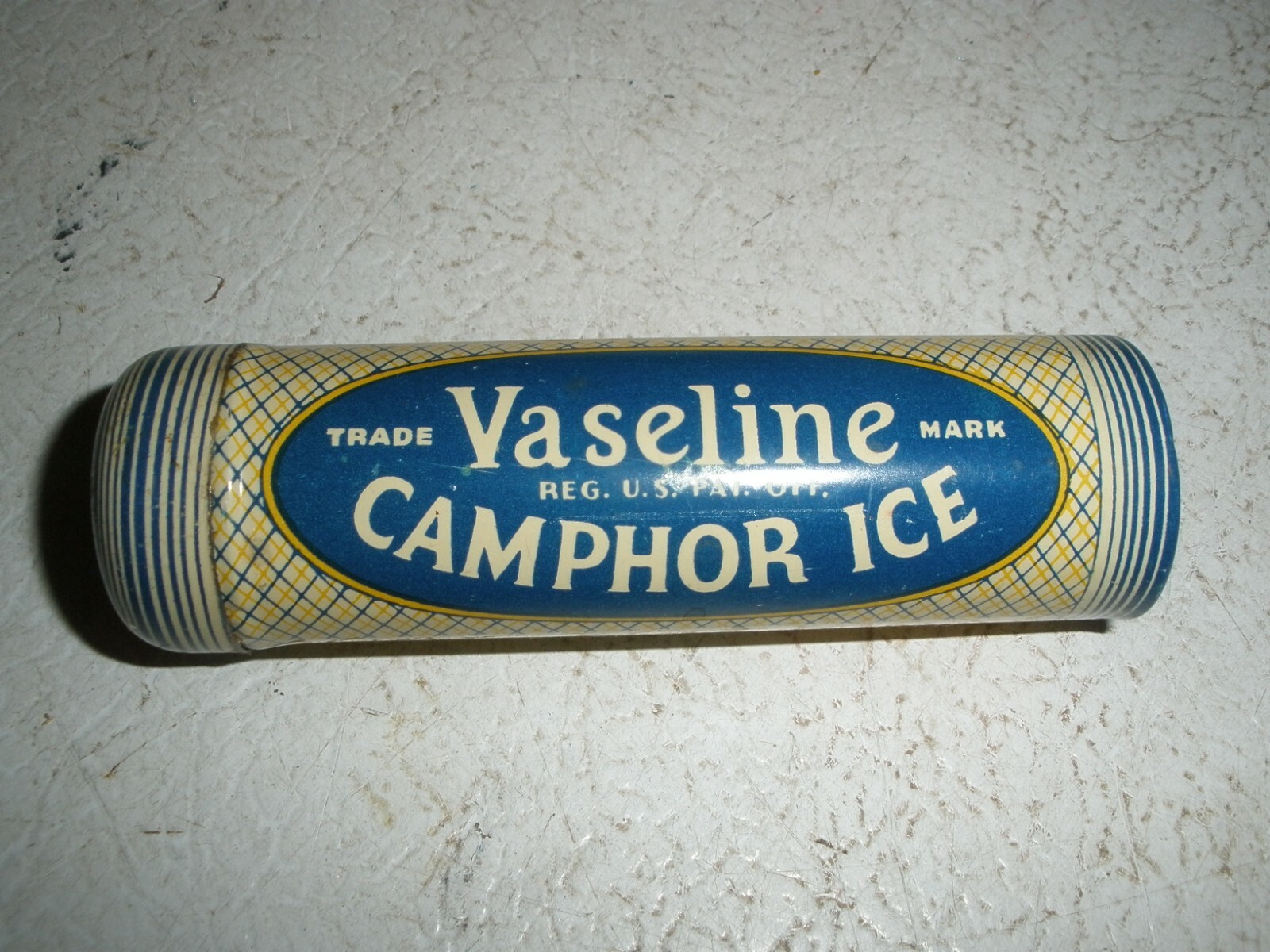 VINTAGE VASELINE CAMPHOR ICE MEDICINE TIN (13) | eBay