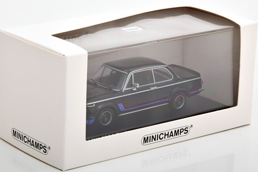 MINICHAMPS BMW 2002 turbo ミニカーセット MINICHAMPS 80435B5D022 BMW - 2002 TURBO 1974 - WHITE - 1/18
